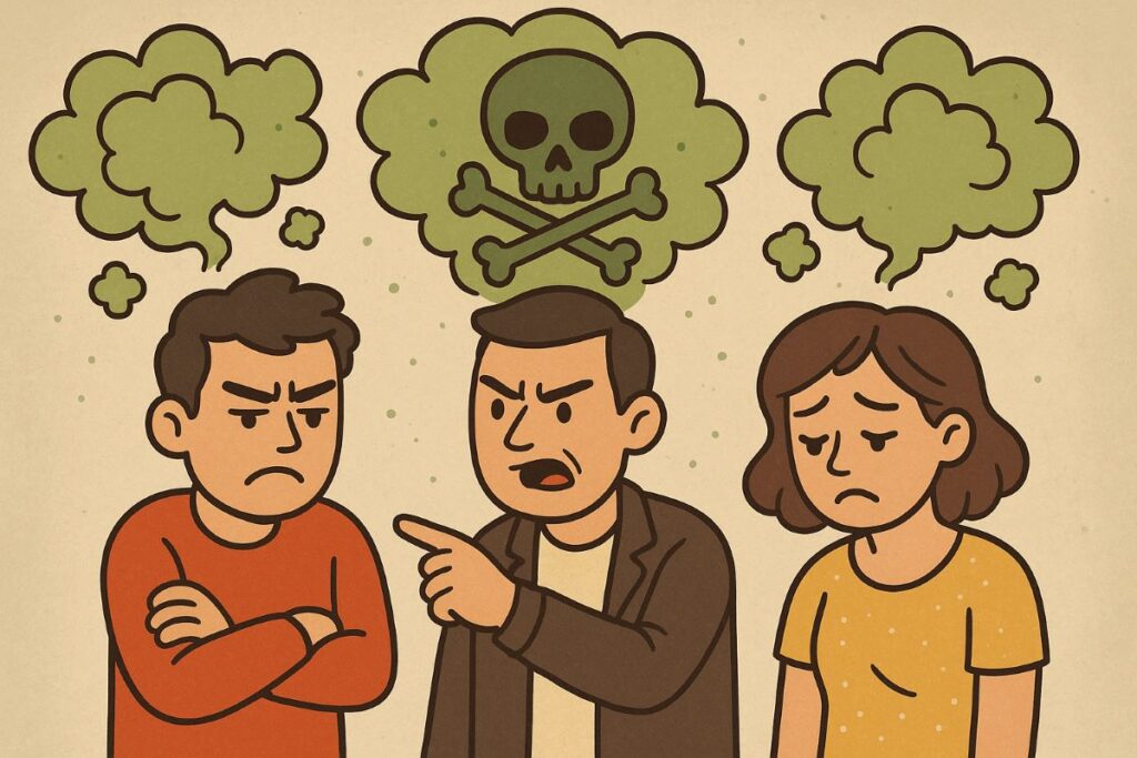 sarkastische Sprüche über toxische Menschen